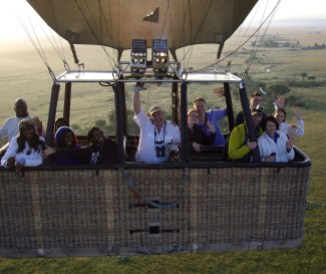 Balloon Ride with Hot Air